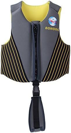 Life Jackets Vests For Children Kids Youth Boys Girls Swim Swimming Floatation Suit Surfing Boating Fishing Kayaking Floating Buoyancy Aid