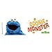 Tervis Sesame Street Cookie Monster Insulated Tumbler with Wrap and Rocket Blue Lid, 6 oz, Clear