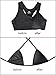 eBoot Bra Pads Bikini Pad Bra Inserts Push-up Pad, 3 Colors, Triangle Shape, 3 Pairs