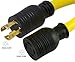 Conntek 30 Amp 4-Prong Locking NEMA L14-30 Extra Heavy-Duty Generator Cord - 100ft