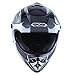 WOW Youth Kids Motocross BMX MX ATV Dirt Bike Helmet Spider Black