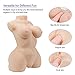 Y-NOT Adult Sex Doll Male Masturbator Stroker, 16.3lb Realistic Lifesize Sillicone Torso Male Sex Toy for Breast Vaginal Anal Sex with Heating Rod & Hermetic Seal for Tight Suction