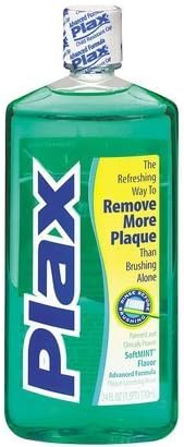 Plax Advanced Formula Anti-Plaque Dental Rinse-Soft Mint-24 oz by Plax