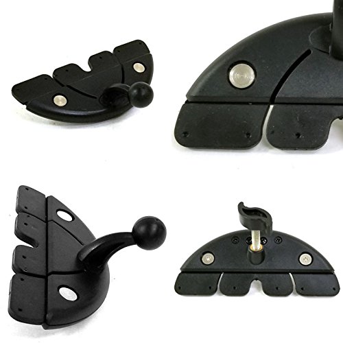 Replacement Part TYA Line-TYA-B 360 Rotate Adjustable Clip On Mount Holder Bracket Cradle CD Slot Car/SUV/Truck Mounting Base Holder Stand Black For Smartphone Mobile Cell Phone