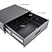 Navepoint Rack Mount Drawer for 19-Inch Server Cabinet Case Or DJ with Lock and Key 3U Black