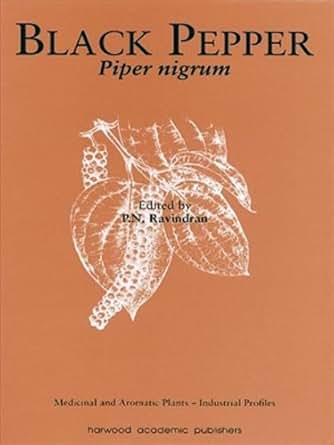 Black Pepper Piper Nigrum Medicinal Amp Aromatic Plants