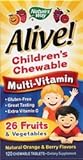 Natures Way Alive Childrens Natural Orange and Berry Multi-Vitamin Chewable Tablet, 120 per unit -- 1 each.