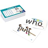 Child1st SnapWords&reg; List B Pocket Sight Word Cards &ndash; 59 Words | Compact multisensory sight word flash cards with pictures &amp; movements for student practice, small groups, ESL &amp; ELL