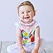 10-Pack Baby Girl Bandana Drool Bibs Gift Set for Drooling Teething by MiiYoung