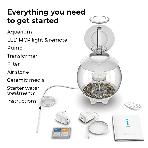 biOrb Halo 15 Acrylic 4Gallon Aquarium with MultiColor Remote