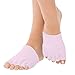 Moja Sports USA Gel-Lined Open Toes Compression Socks Therapeutic Spa Toe Separating Comfy Gel Socks Foot Pain Relief Moisturizing Recovery Dry Cracked Skin