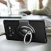 for 9 Case - eSamcore Ring Holder Kickstand Cases + Dashboard Magnetic Phone Car Mount [Black]