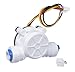 Hadronix 1/4 Quick-Connect Food-Grade Water Flow Meter Hall Sensor HDRX-YF-S402B - Connectors Included - Arduino, Raspberry Pi, and Reverse Osmosis Filter Compatible