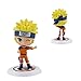 OIVA Set of 6 Pieces Mini Naruto PVC Figure Collectible Model with Bases