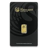 Perth Mint 1 Gram Gold bar w/Assay (Types Vary)
