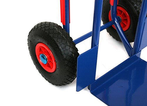 Sackkarre, Gleitkufen 250 KG blau, 111x50x53 cm (Vollgummi