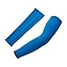SUPOW Outdoor Sports Bike Cycling, Hiking, Golf, Basketball, Baseball, Football, Shooting Lycra Uv Protection Sun Protective Cooling Fast Sweat Fast Dry Arm Cooler Warmer Sleeves, Blue