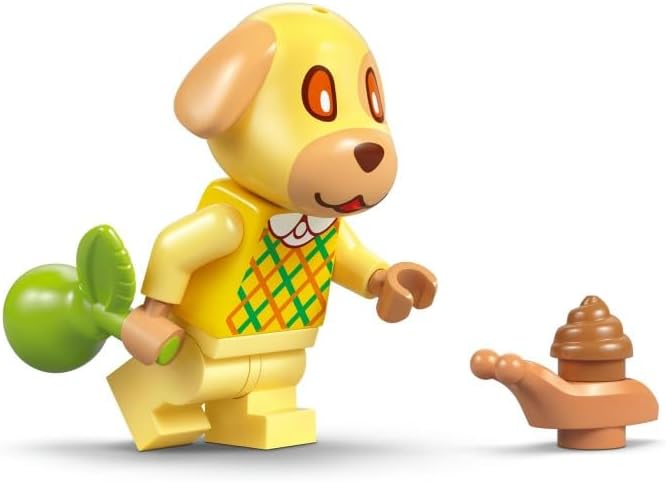 Animal Crossing - Bienchens gemütliches Haus - Spielzeug mit Minifigur, Klavier, Picknicktisch & Lebensmittel Zubehör - Spielset Gamer Geschenk für Mädchen, Jungen & Fans ab 6 Jahren - 77058 — Foto 4 von 8