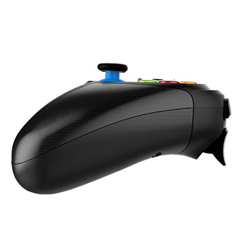 PG-9157 Wireless Bluetooth Game Controller for iPhone, iPad, Android Phone Tablet, Smart TV, TV Box Gamepad + Joystick + Phone Holder Gamepad Trigger PUBG Controller - Thumbnail 4