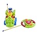 FunsLane Cartoon RC Train Toy with Action Figure Electric Radio Control Car with Music and Lights for Toddlers and Kids