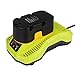 FLAGPOWER P117 Dual Chemistry IntelliPort Lithium Ion & Ni-cad Ni-Mh Battery Charger 12V-18V MAX for Ryobi ONE+ Plus