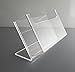 NEW! Clear Acrylic PostCard/Index Card Holder Countertop Displays (2 Pack)