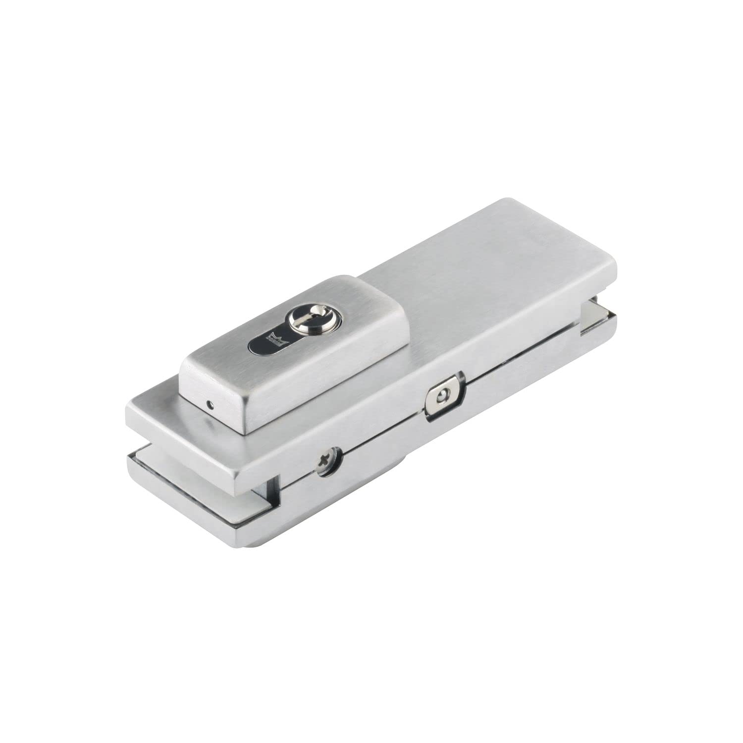 Dorma Glas 80361770099 Mittelschloss US20 Univ, ER Central Lock US 20 Universal Light, PZ, Glass 10-12 mm, Stainless Steel (03.617), stainlesssteel