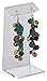 Displays2go Earring Display Stands Single Pair (18 Pack Includes 6 Large, 6 Medium, 6 Small), Clear Arcylic