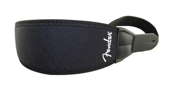 Guitar Strap Original Fender Neoprene Bass Black Amazon Ca