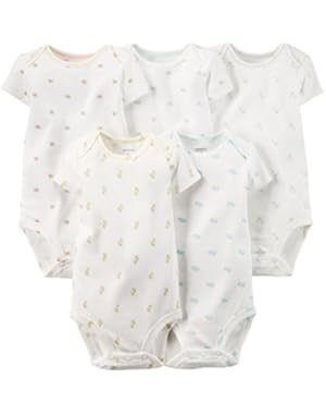 Unisex Baby 5 Pack Bodysuits (Baby)