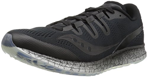 Saucony Men's Freedom ISO Running Shoe, Black, 11 M US