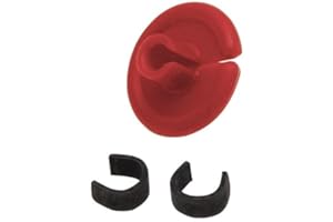 October Mountain Products String Love 2.0 Kisser Button 9/16 in. (1 Pack) Red