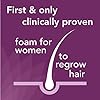 Regaine-for-Women-Once-A-Day-Hair-Loss-Regrowth-Scalp-Foam-Treatment-with-Minoxidil-2-x-73-ml-4-Month-Supply Regaine for Women, Hair Growth & Prevents further Hair Loss, Scalp Foam, with Minoxidil, 4 Months’ Supply , 2 x 73ml