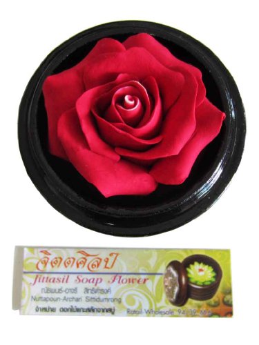 Jittasil Thai Hand-Carved Soap Flower, 4