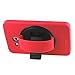 Samsung Tab 3 LITE Case KIQ Heavy Duty Hybrid Silicone Handstrap with Kickstand Cover for Samsung Galaxy Tab 3 Lite 7.0 [SM-T110 / E Lite SM-T113 7-Inch Tablet] - (Red)