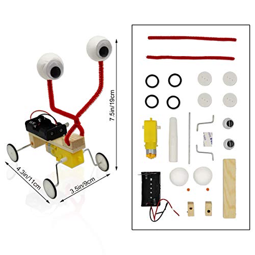 Worown Electric Motor Robotic Science Kits, DIY STEM Kids Science