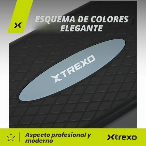 - Caminata aeróbica (68 x 28 cm, altura ajustable, 15-20 cm, polipropileno duradero y TPR de alta calidad, color gris