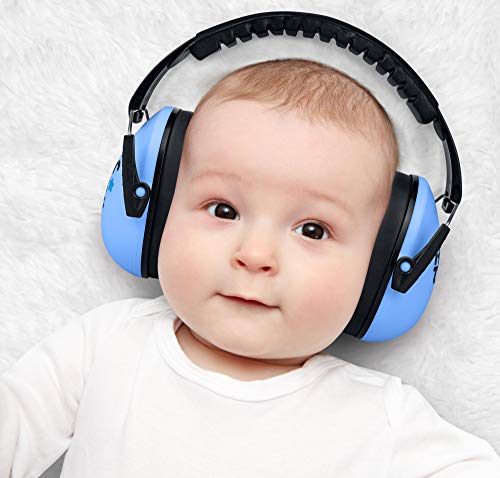 HEARTEK Kids Earmuffs Hearing Protection with Travel Bag- Junior Ear Defenders for Children, Padded Baby Ear Protection, Infants, Small Adults, Women - Adjustable Protectors Noise Reduction Ear Muffs - Thumbnail 6