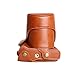 kinokoo Camera Case for Fujifilm XT10 T20 XT30 XT30 II,FullBody PU Leather Protective Case cover Fuji X-T30 II X-T30 X-T20 X-T10 Camera with 16-50mm and 18-55mm Lens -with Shoulder Strap - Brown