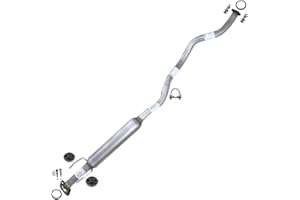 Northeastern Exhaust | Stainless Steel Resonator Pipe Compatible for Nissan Versa 2007-2012 1.8L | Nissan Versa 2009-2011 1.6L | Free Gaskets, Hangers, Clamp, and Spring Bolt Kit Included