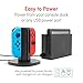 Nintendo Switch Joy Con Charging Dock by TalkWorks | Docking Station Charges up to 4 Joy-Con Controllers Simultaneously – Controllers NOT Includedthumb 2