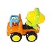 Best Choice Products Push and Go Friction Powered Car Toys,Tractor, Bull Dozer truck, Cement Mixer, Dump truck