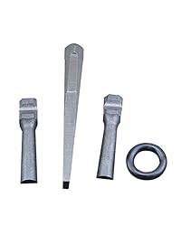 qwork de grado industrial 9 16" Plug Wedge y plumas Cuñas hormigón Mármol Granito Rock Piedra divisor herramientas de mano