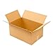 Pratt PRA0096 Recycled Corrugated Cardboard Single Wall Standard Box with C Flute, 18
