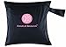 Charlie Banana Washable Diaper Tote Wet Bag (Black w/Pink)