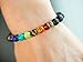 7 Chakra Healing Bracelet with Real Stones, Volcanic Lava, Mala Meditation Bracelet - Men's and Women's Religious Jewelry - Wrap, Stretch, Charm Bracelets - Protection, Energy, Healing - 8 inches