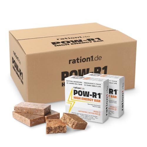 ration1 High Energy Bar, POW-R1 Energieriegel 48 x 250 g, 20 Jahre haltbar