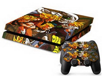 Smile55 sticker - Vinyl Dragon Ball Decal Sticker Skin for Playstation 4 PS4 Console+Controllers