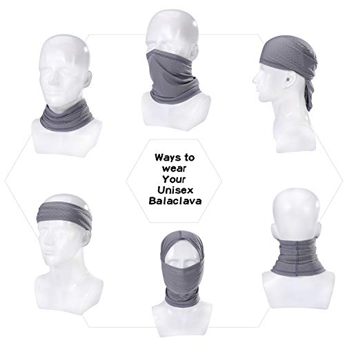 image for BINMEFVN Summer Bandana Face Mask -Dust Sun UV Protection Neck Gaiter 