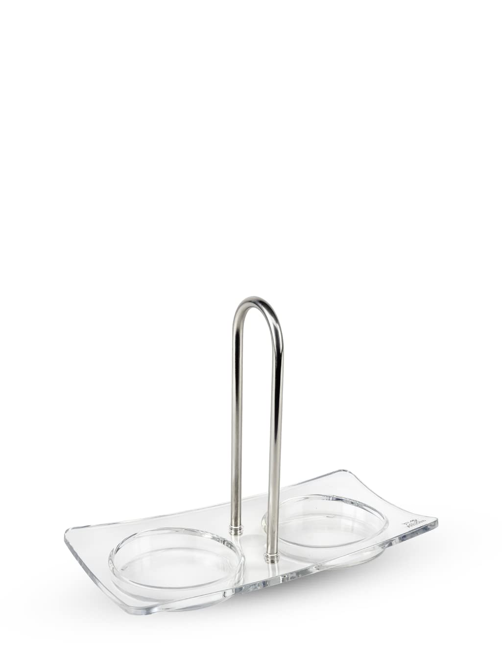 PEUGEOT - Linéa Acrylic Tray for Two Mills - Suitable For All Mills under 18cm (<64mm diameter) - Stylish and Convenient - Clear